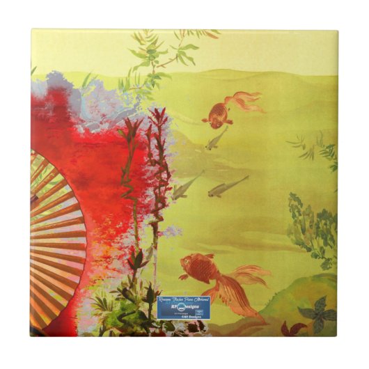 Tile (Goldener Teich) RFPMD©️ 2024 Fliese (Vorderseite)