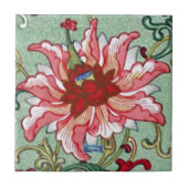 Tile (griechische Blume) RFPMDesign ©️ 2024 Fliese (Vorderseite)