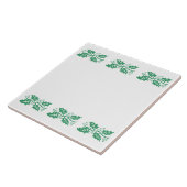 Tile - Holly Leaf Border Fliese (Seite)