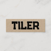 Tile-Installer Mini Visitenkarte (Vorderseite)
