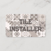 Tile Installer Visitenkarte (Vorderseite)