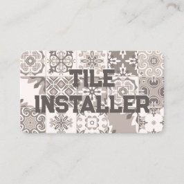 Tile Installer Visitenkarte