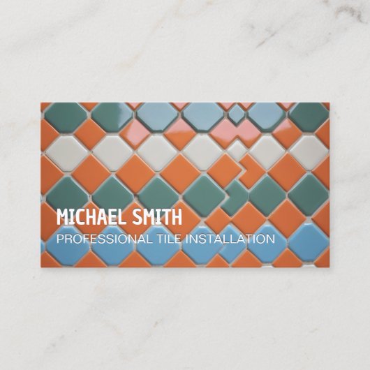 Tile-Installer Visitenkarte (Vorderseite)
