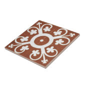 Tile Irish Keramik Art Design Red Cloue Fliese (Seite)