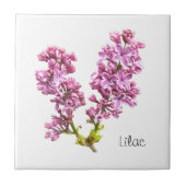 Tile - Lilac-Blüten Fliese (Vorderseite)