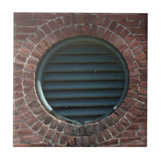 Tile - Luftabsperrung in der Ziegelmauer Fliese (Vorderseite)