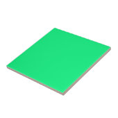 Tile mit leuchtendem Neon-grünem Hintergrund Fliese (Seite)