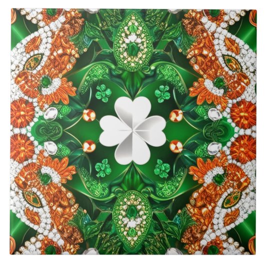 Tile mit modernem Design in Südirland Fliese (Vorderseite)