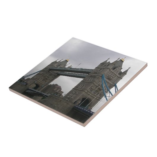 Tile mit Tower Bridge über der Themse Fliese (Seite)