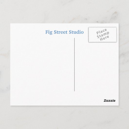 Tile Mural Dackel Personalisiert Postkarte (Rückseite)