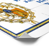 Tile Mural im Französischen Viertel, Text hinzufüg Poster (Ecke)