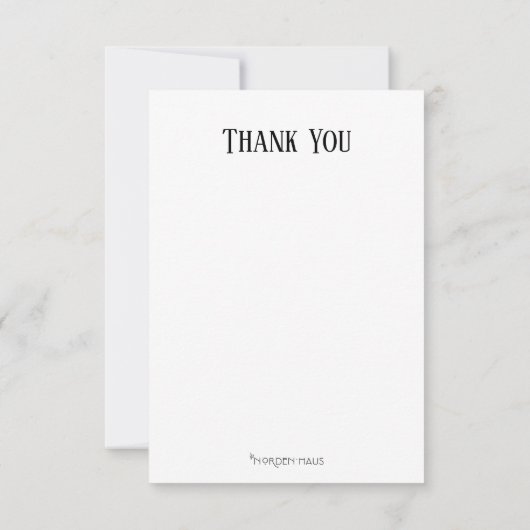 Tile Painted Fish Danke Karte (Rückseite)