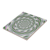 Tile Pink und Green Vortex Fliese (Seite)