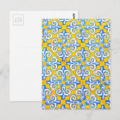 Tile Postkarte (Vorne/Hinten)