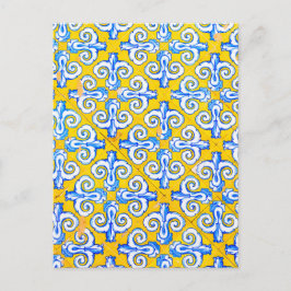 Tile Postkarte