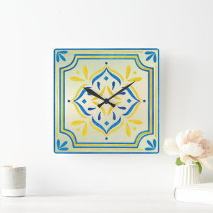 Tile Quadratische Wanduhr