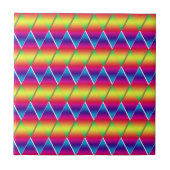 Tile - Regenbogendiamanten Fliese (Vorderseite)