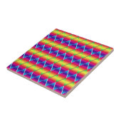 Tile - Regenbogendiamanten Fliese (Seite)