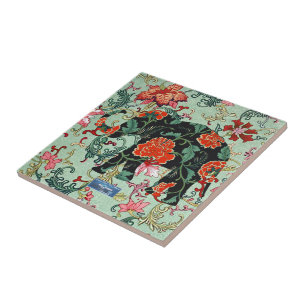 Tile Sage(Blühender Elefant) RFPMDesigns 2024 Fliese
