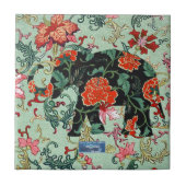 Tile Sage(Blütenmelder) RFPMDesign ©️ 2024 Fliese (Vorderseite)