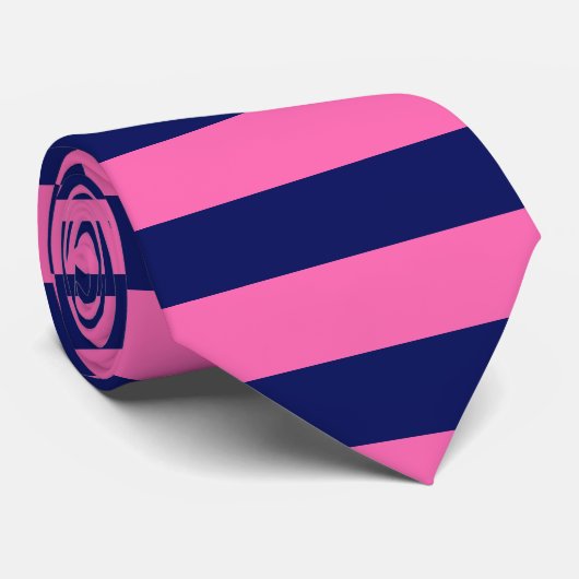 Tile-SQ-Stripe-TRANSXL-NavyBlue-08105c-2X-Horiz .p Krawatte (Gerollt)