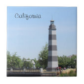 Tile - Suisun Harbour Lighthouse Fliese (Vorderseite)