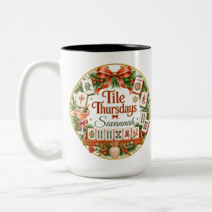 Tile Thursdays Mahjong Tasse Mahjong Club Geschenk
