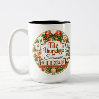 Tile Thursdays Mahjong Tasse Mahjong Club Geschenk