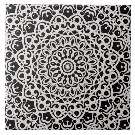 Tile Tribal Mandala G385 Fliese (Vorderseite)