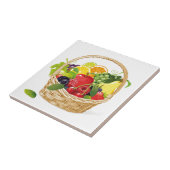 Tile Trivet Fruit Basket Fliese (Seite)