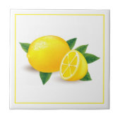 Tile Trivet-Lemons Fliese (Vorderseite)
