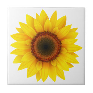 Tile Trivet-Sunflower Fliese