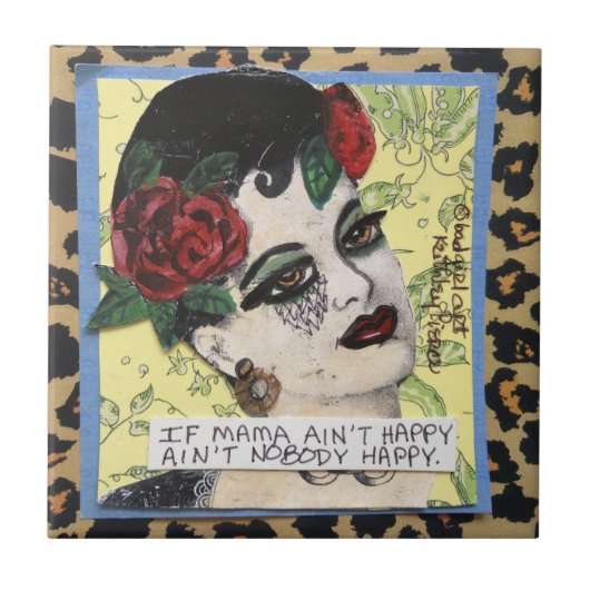 Tile/Untersetzer/Trivet Fliese (Vorderseite)