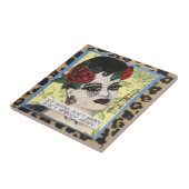 Tile/Untersetzer/Trivet Fliese (Seite)