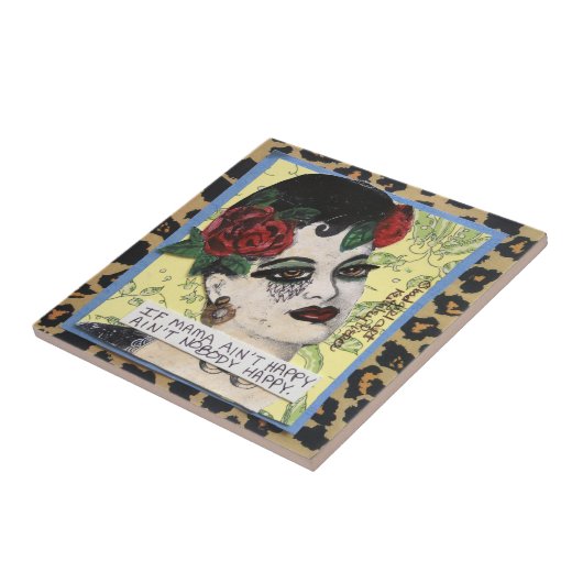 Tile/Untersetzer/Trivet Fliese (Seite)