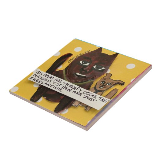 Tile/Untersetzer/Trivet Fliese (Seite)