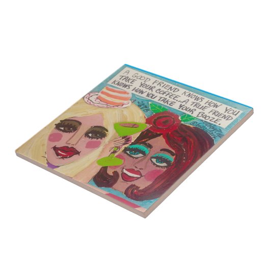 Tile/Untersetzer/Trivet Fliese (Seite)