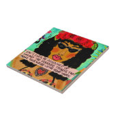 Tile/Untersetzer/Trivet Keramik Tile Fliese (Seite)