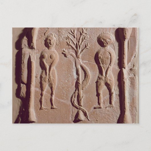 Tile, vertreten Adam und Eve, Roman Postkarte (Vorderseite)