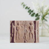 Tile, vertreten Adam und Eve, Roman Postkarte (Stehend Vorderseite)