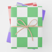 Tile Y2K für die Retro-Karton-Karton Geschenkpapier Set (Beispiel)