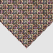 Tiled Art Deco pattern  Seidenpapier (Ausschnitt)