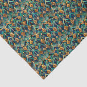 Tiled Art Deco pattern  Seidenpapier (Ausschnitt)