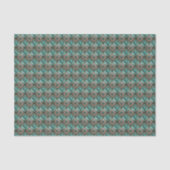 Tiled Art Deco pattern  Seidenpapier (Vorderseite)