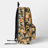 Tiled Cat Pattern Bedruckter Rucksack (Links)
