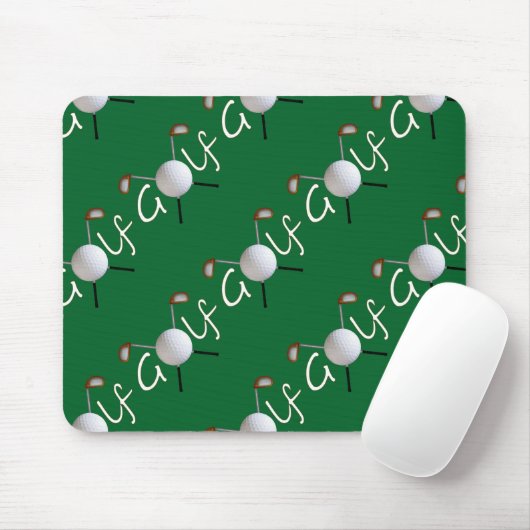 Tiled Golf Mousepad (Mit Mouse)