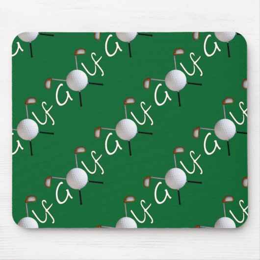 Tiled Golf Mousepad (Vorne)