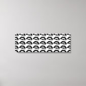 Tiled Lip Art Leinwanddruck (Vorderseite)