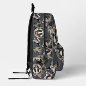 Tiled Opossum-Muster Bedruckter Rucksack (Links)