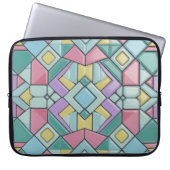 tiled pastel laptopschutzhülle (Vorderseite)
